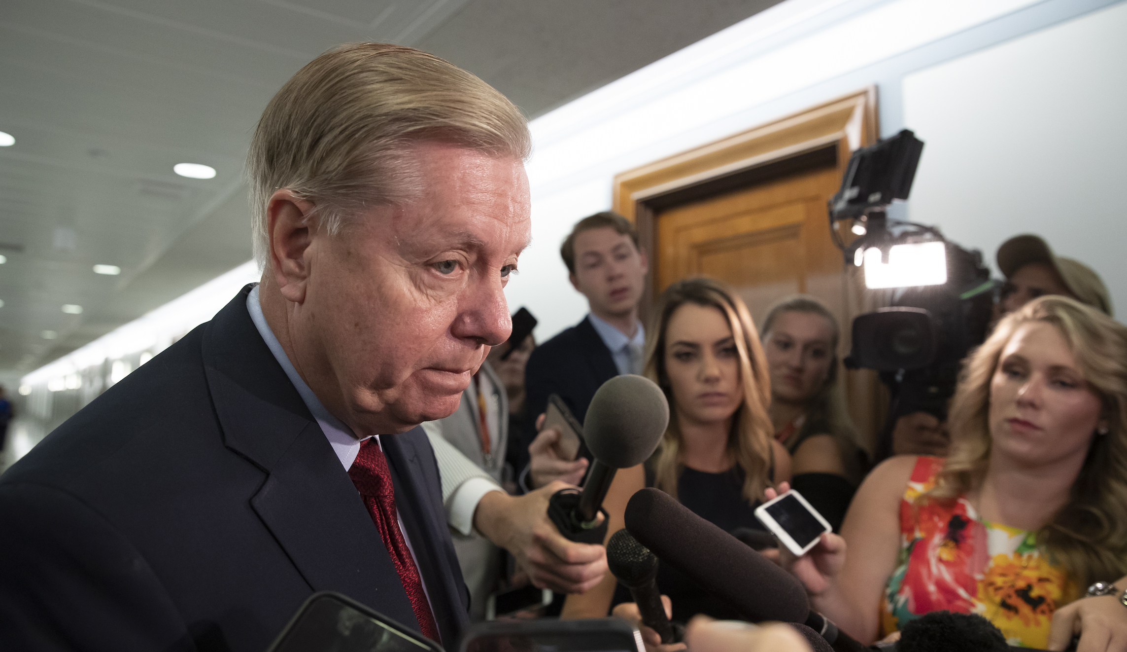 Lindsey Graham threatens bipartisan sanctions and NATO suspension if Turkey invades Syria and attacks Kurds
