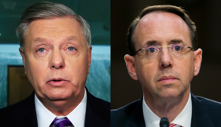 Lindsey Graham Rod Rosenstein