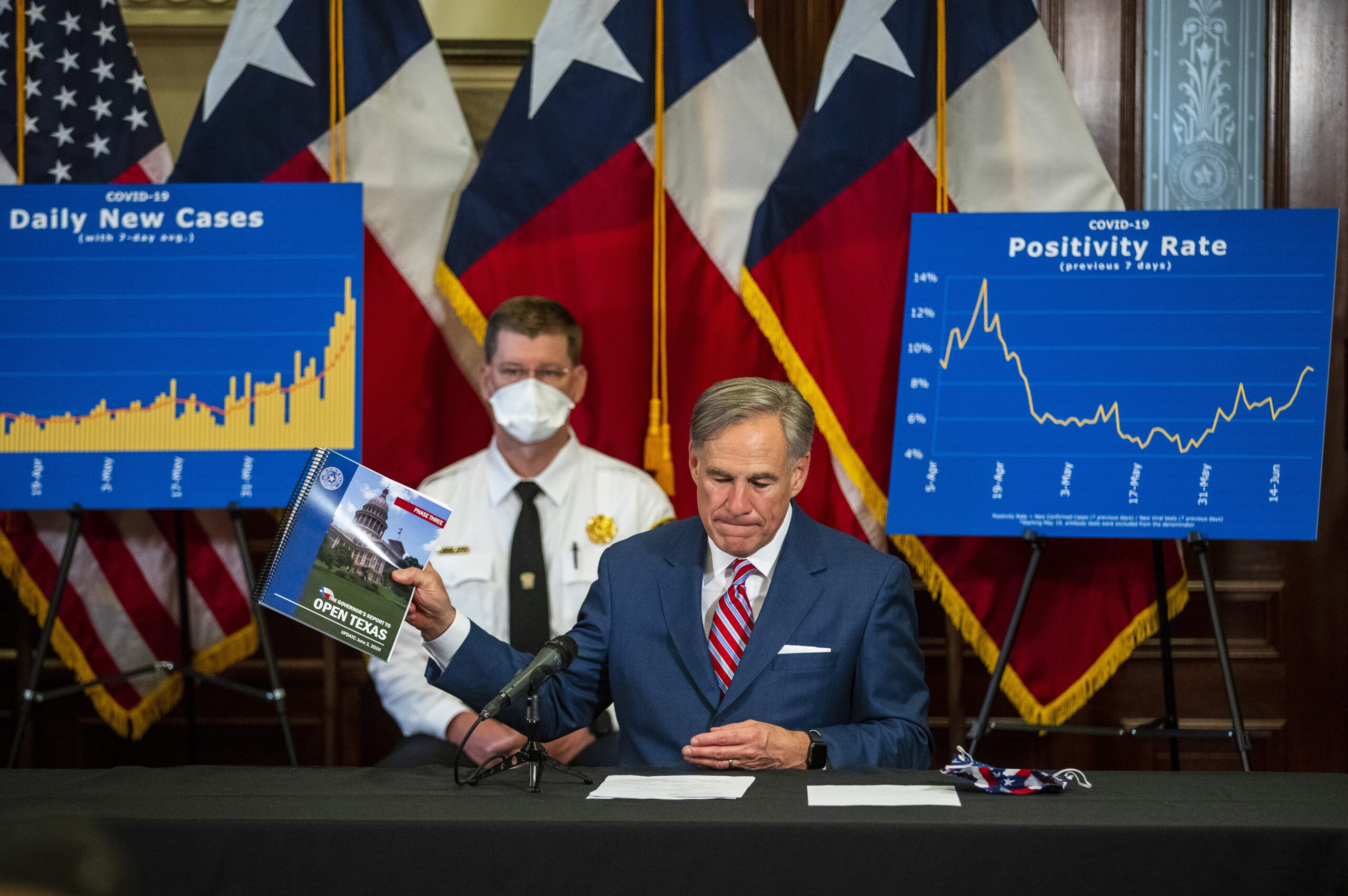 Texas governor warns coronavirus ‘is now spreading at an unacceptable rate’ in state