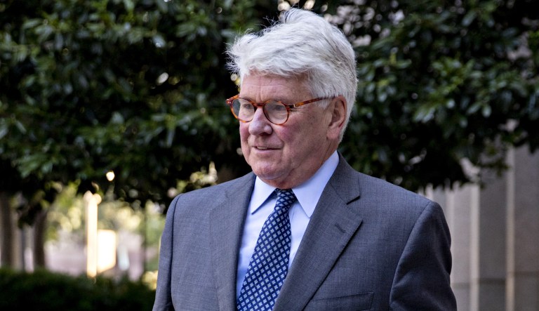Gregory Craig, former White House lawyer, arrives to federal court in Washington, D.C., U.S., on Monday, Aug. 12, 2019.