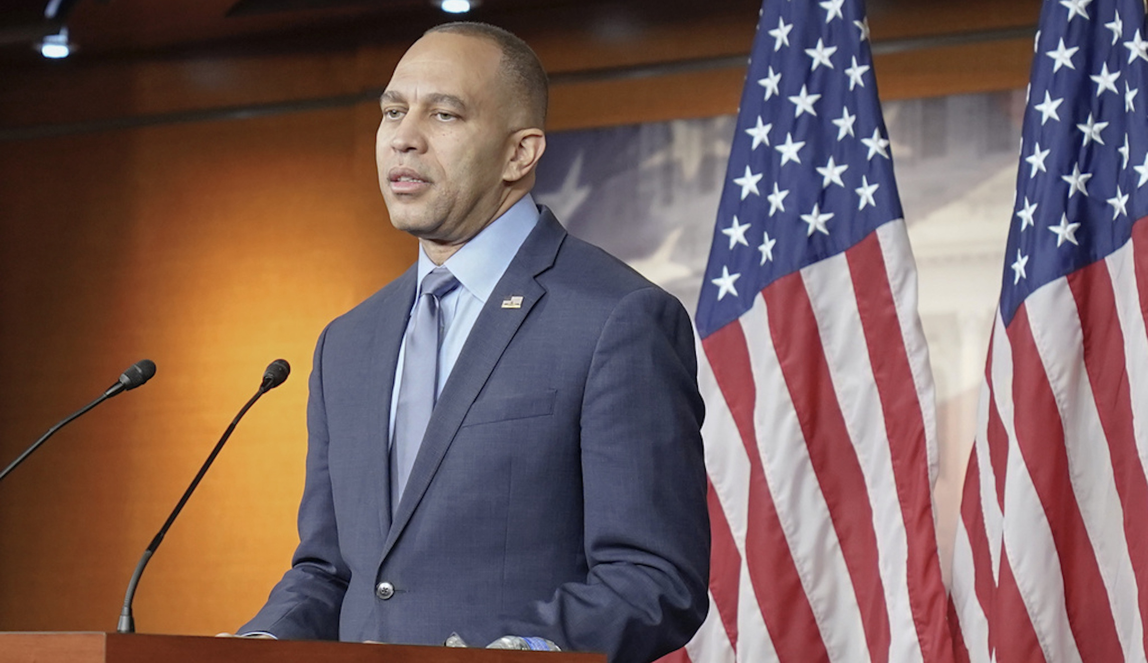 Jeffries blasts House GOP for stalling border legislation: ‘Wholly owned subsidiaries of Donald Trump’