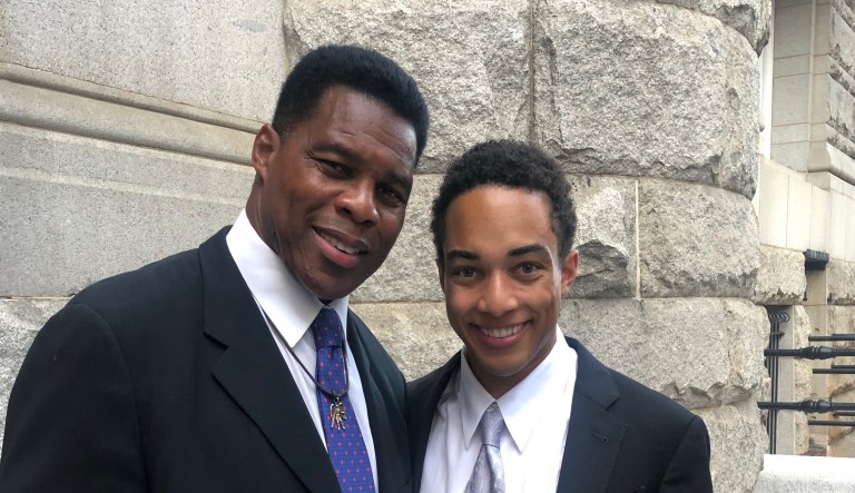 Herschel Walker’s son: Kamala Harris will keep you on the ‘victimhood plantation’