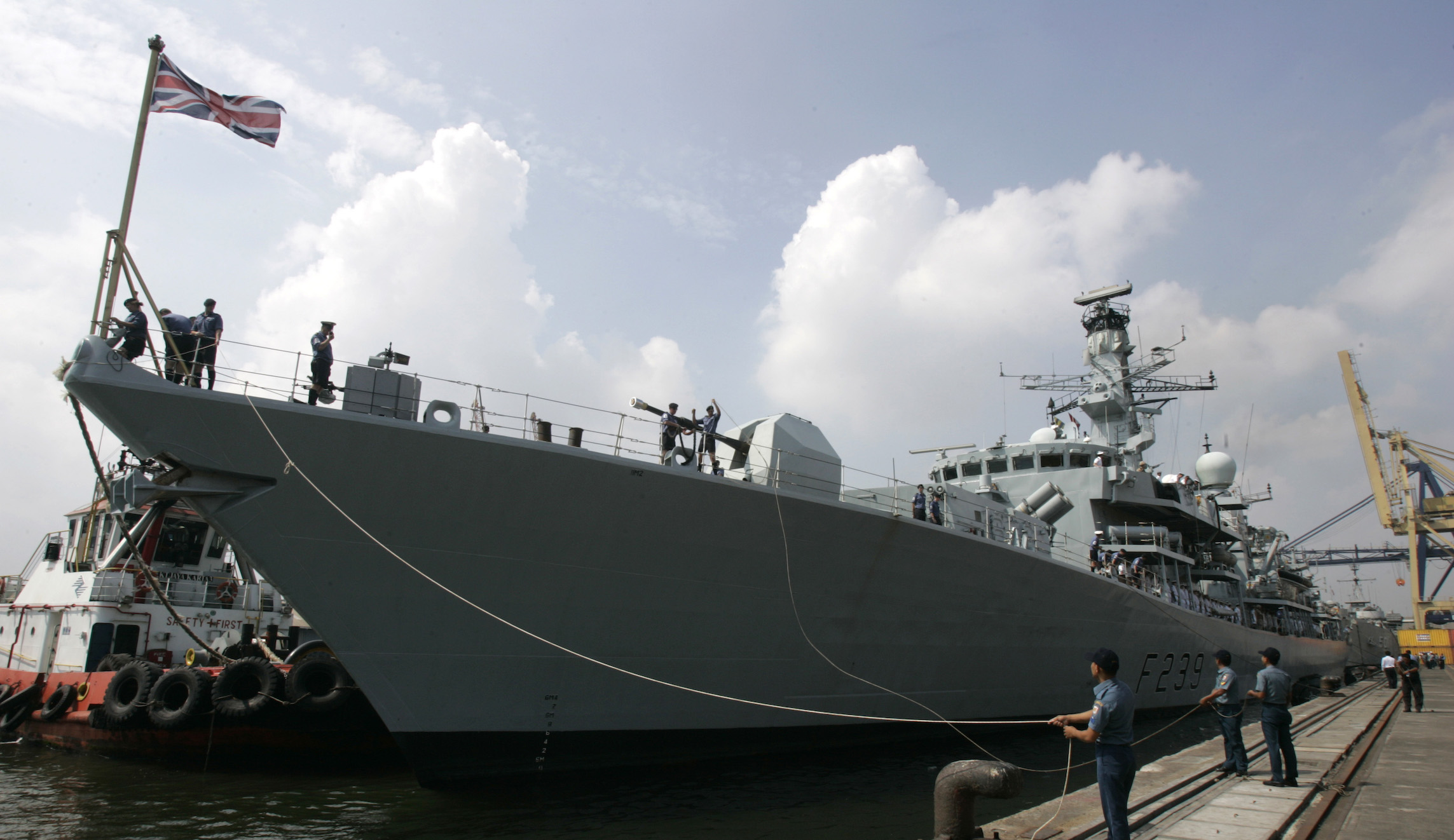 US and British navies needle China with show of force