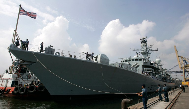 US and British navies needle China with show of force