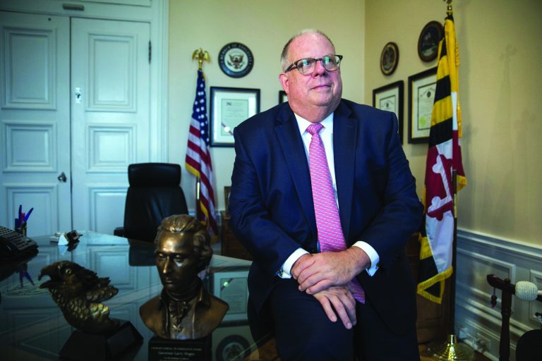 Maryland’s Larry Hogan: ‘I govern from the middle’