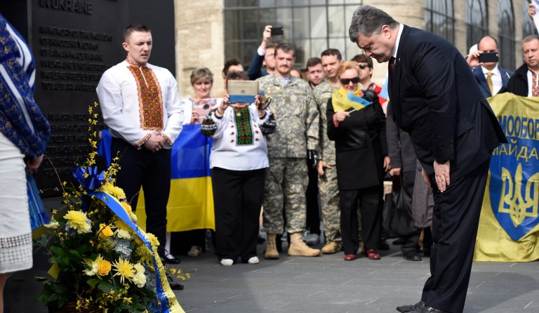 World leaders connect Stalin’s crimes to Ukraine’s current plight