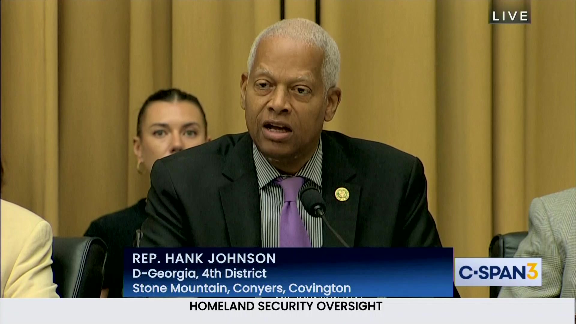 Rep. Hank Johnson pushes ‘white nationalist ideology’ as the greatest threat to the homeland at hearing