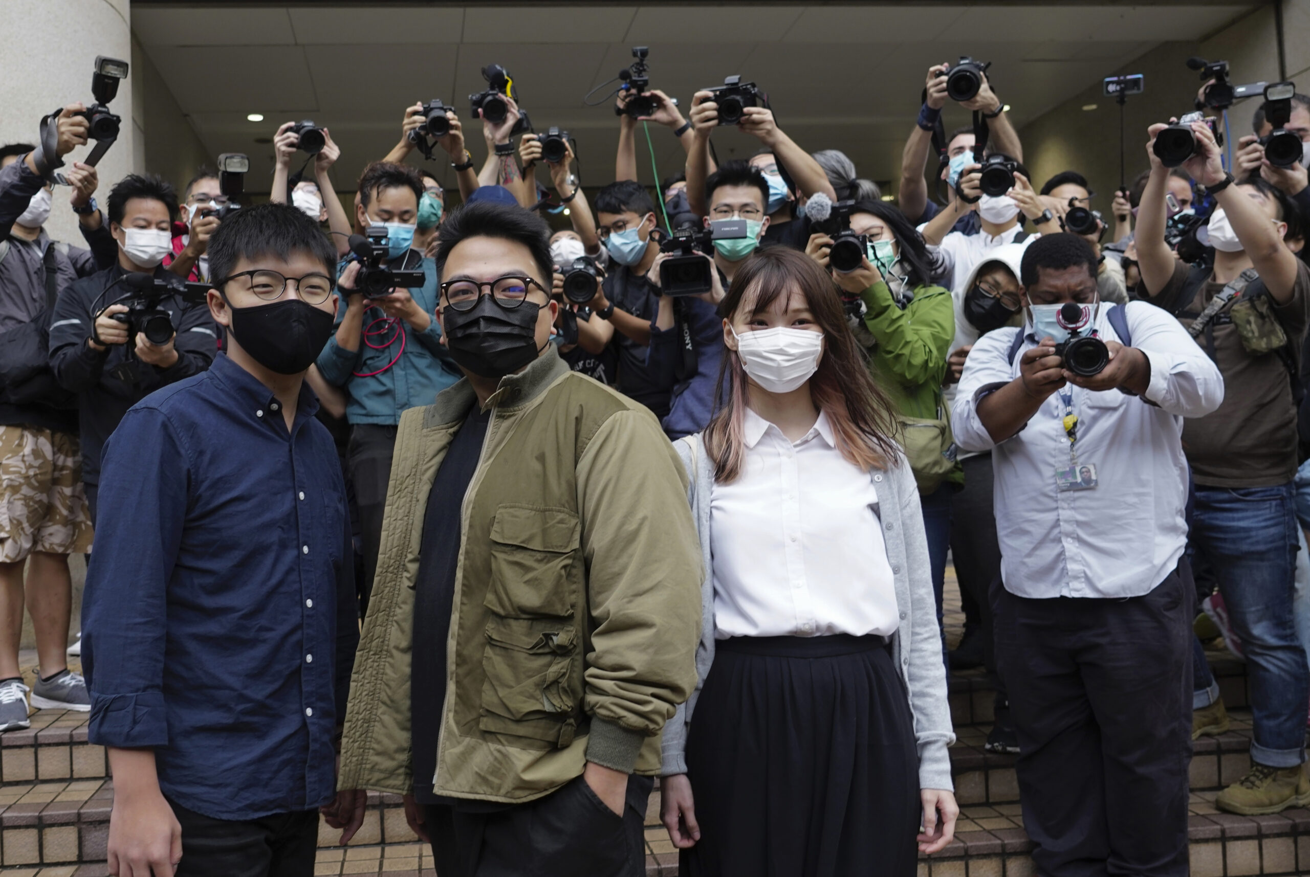 Faces of Hong Kong protests detained after pleading guilty to illegal assembly charges