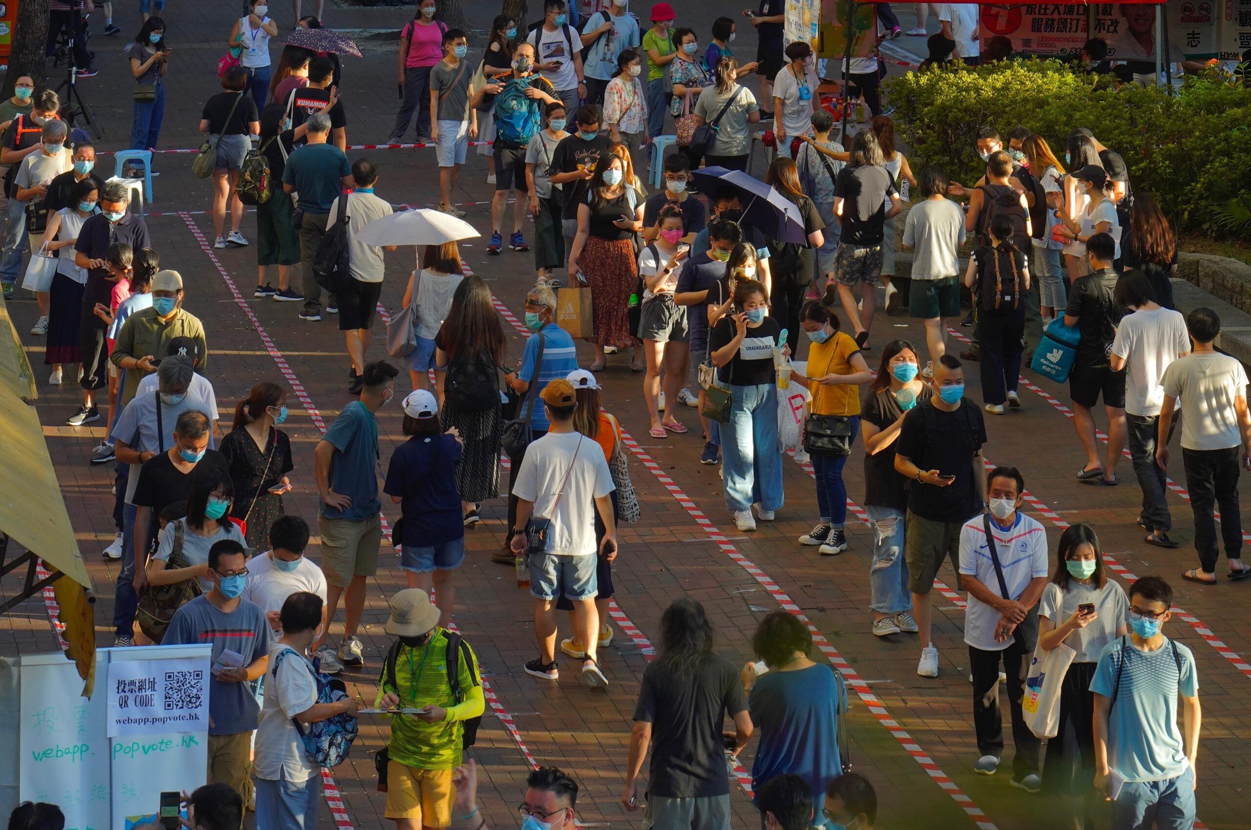 More than half a million vote in Hong Kong pro-democracy primaries despite new national security law