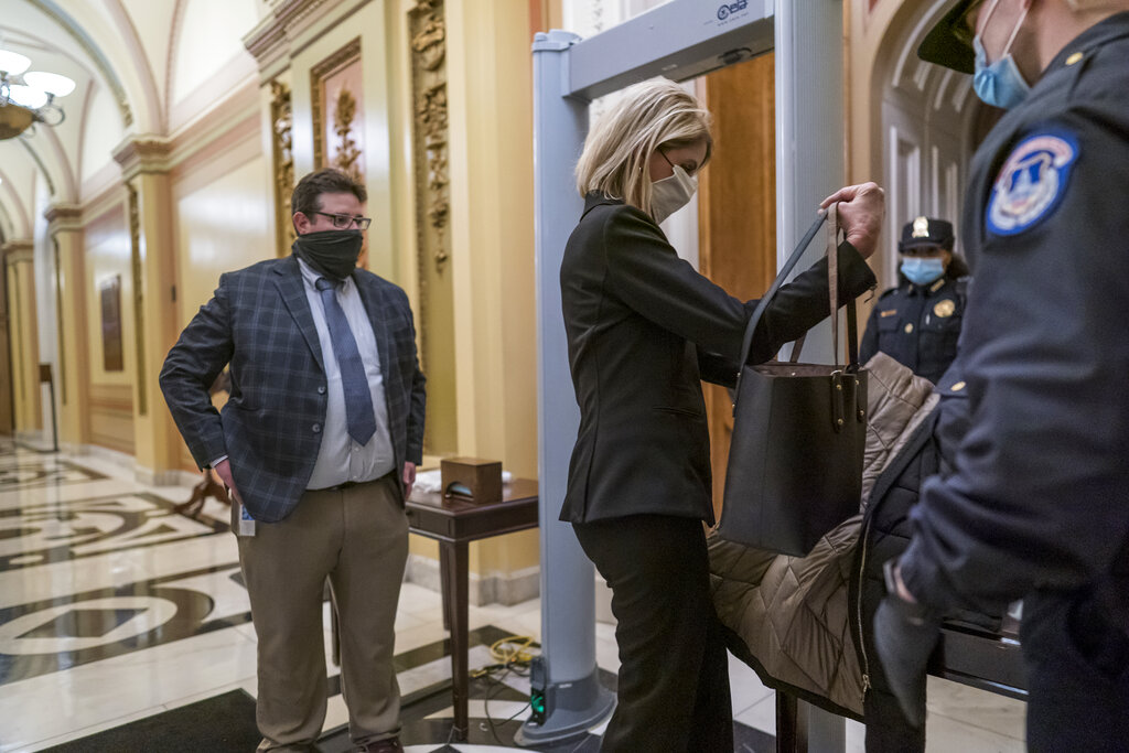 Democrats seek ban on lawmakers bringing guns to the Capitol