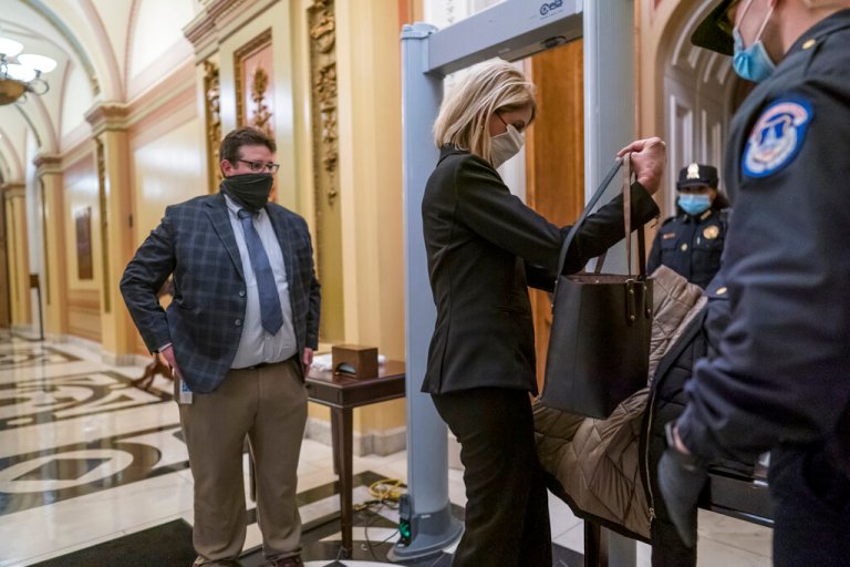 Democrats seek ban on lawmakers bringing guns to the Capitol