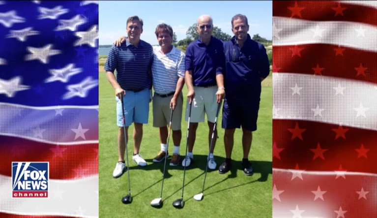 Photo shows Joe and Hunter Biden golfing with Ukraine gas company executive in 2014