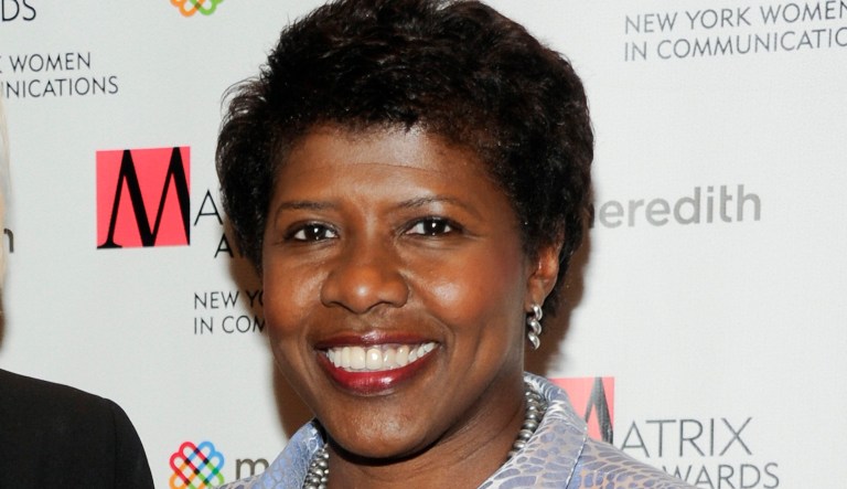 FILE - In this April 11, 2011 file photo shows Gwen Ifill attends the New York Women in Communications' 2011 Matrix Awards in New York. PBS NewsHour" has named Ifill and Judy Woodruff as co-anchors and co-managing editors of the weeknight broadcast.