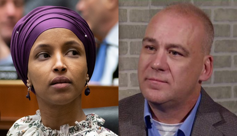 Ilhan Omar, Chris Kelley.