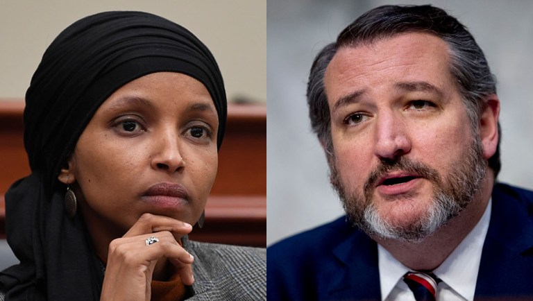 Ted Cruz slams Ilhan Omar for suggesting Latinos can’t compete in ‘merit-based’ immigration system