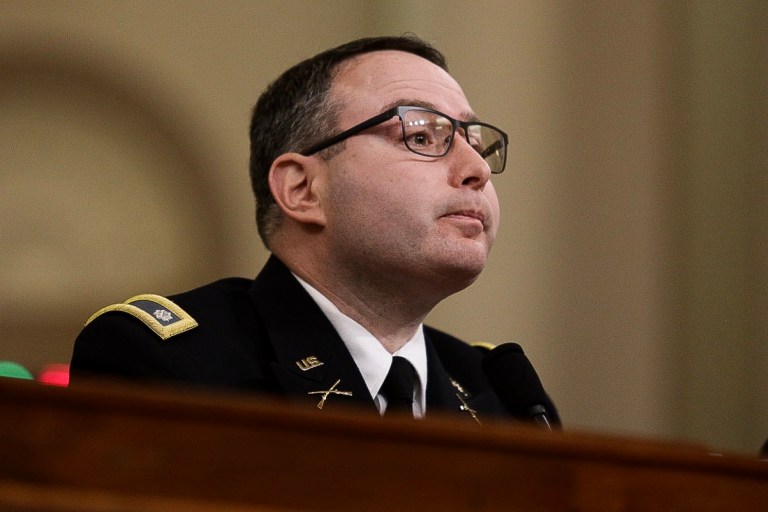 Lt. Col. Vindman ‘hijacked’ my plane