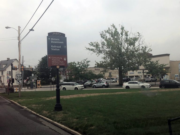 GETTYSBURG â The Lincoln Highway heading through the Adams County farm town where the pivotal battle of the Civil War was fought for three days in July 1863. (Salena Zito) 