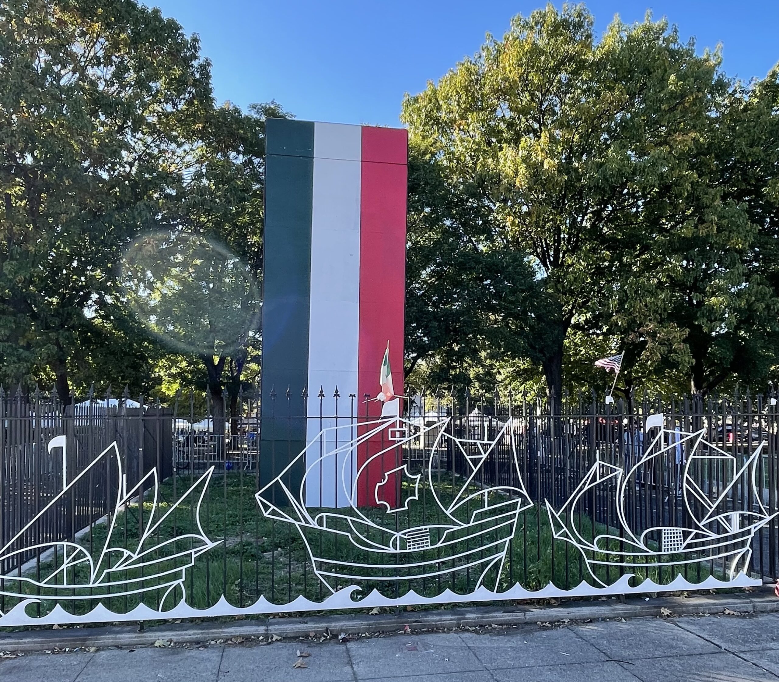 Philadelphia's Columbus Statue