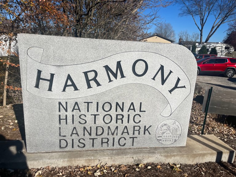 Harmony was founded by the Johann Rapp who came to America from Wuttemberg Germany in 1803 along with his Harmony Society, who were in search of land that was free from the religious persecution. They faced in Germany.