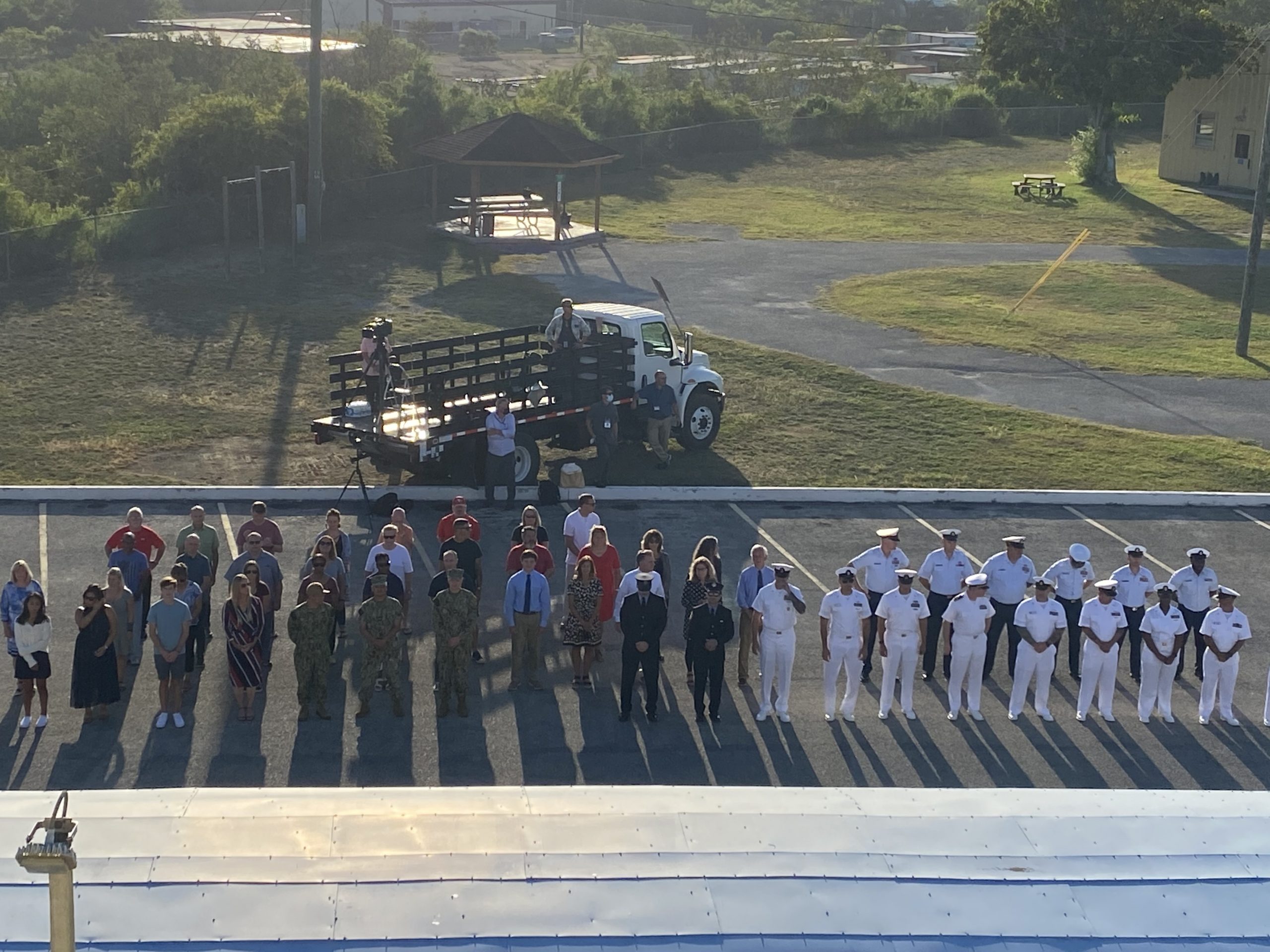 A 9/11 memorial ceremony in Guantanamo Bay, Cuba, was held on Saturday, the 20th anniversary of the terrorist attacks.