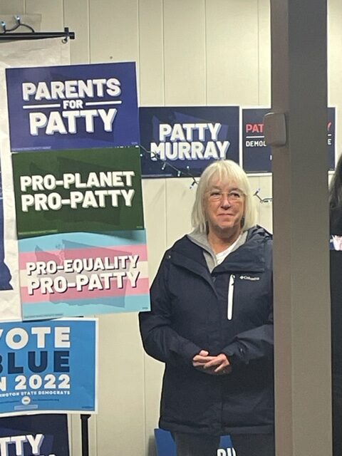 ‘You don’t replace your mom’: Murray moves to hold off stiff challenge from Smiley in Washington Senate race