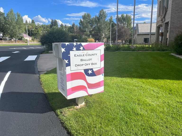 Ballot boxes are located at Eagle County courthouses for voters to drop off their ballots from Oct. 17 to 7 p.m. on Election Day, Nov. 8.