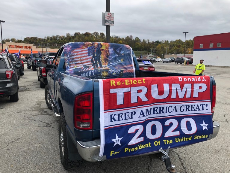 The big Trump rallies you don’t see