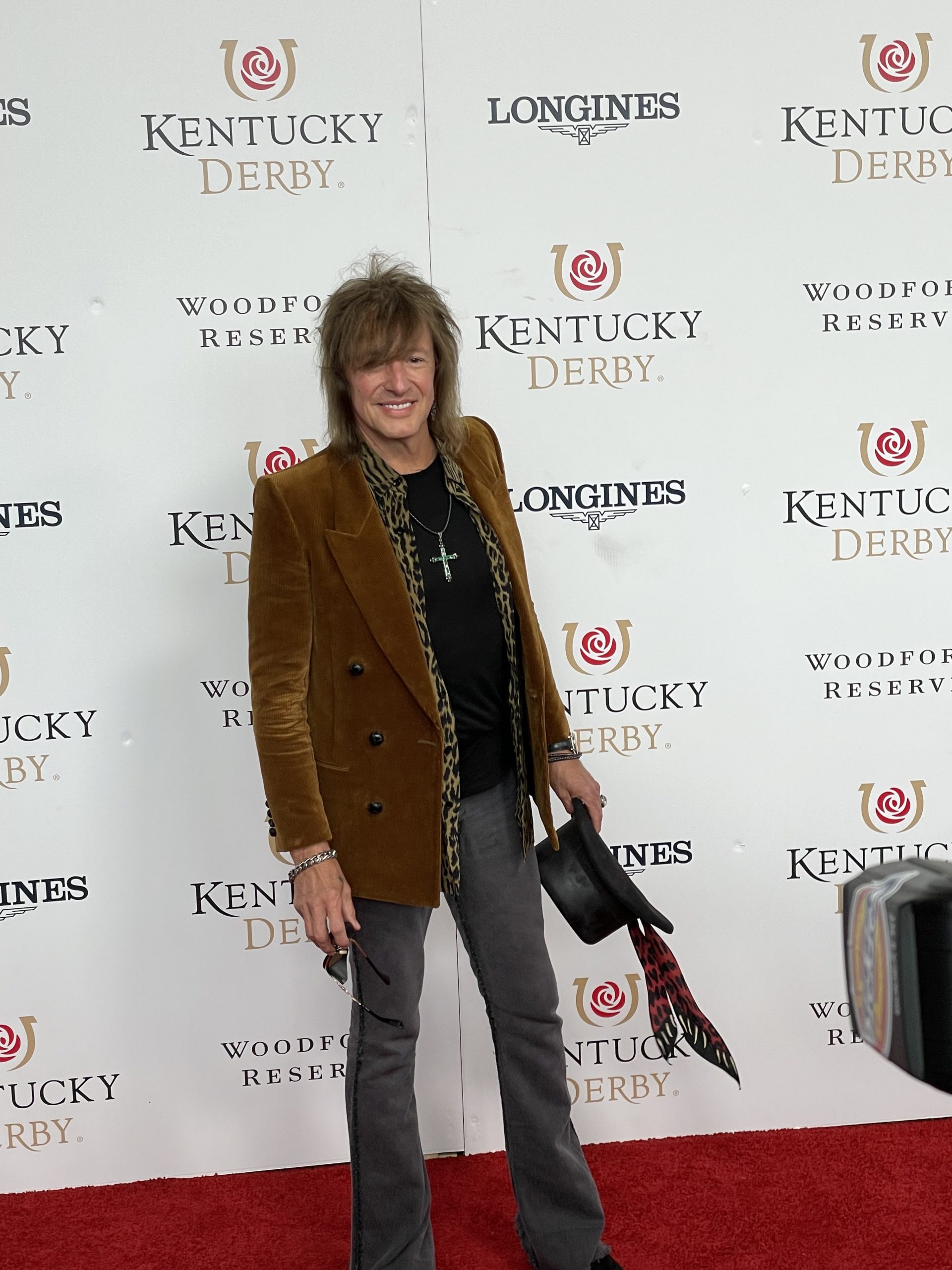 Musician Richie Sambora at the Kentucky Derby 