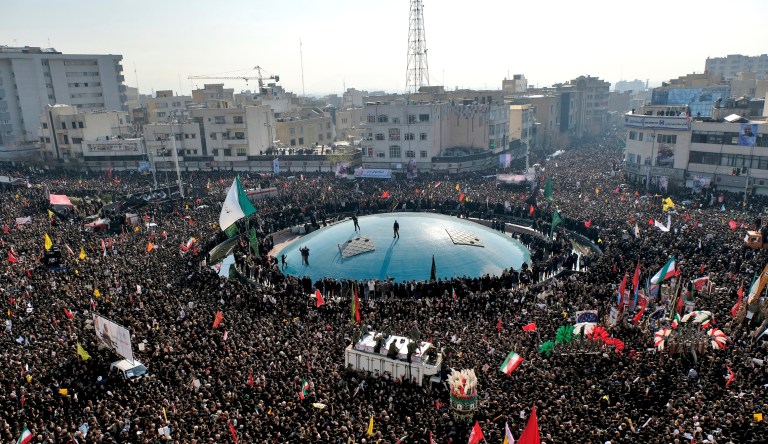 ‘A burden off my chest’: Wife of soldier killed in Iraq recounts finding out about Soleimani death