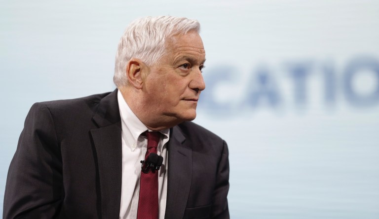 Aspen Institute President and CEO Walter Isaacson is seen during the North American International Auto show, Monday, Jan. 9, 2017, in Detroit.