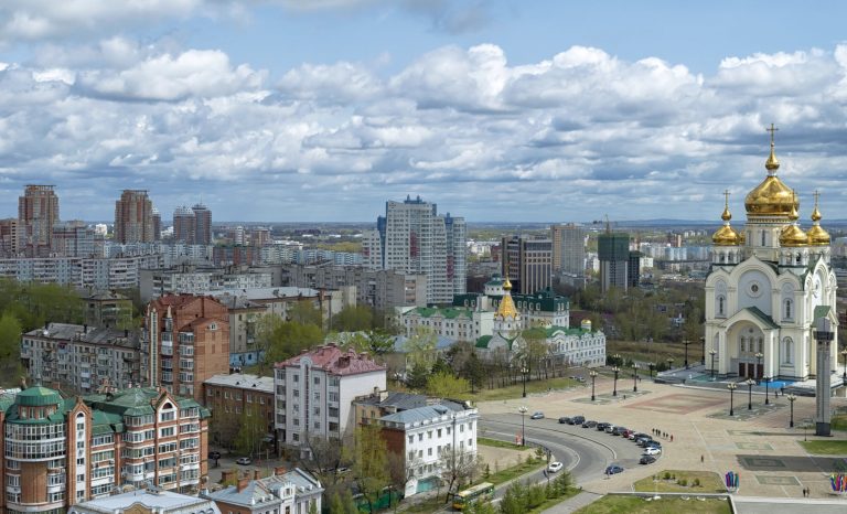 Khabarovsk, Russia in May 2017.