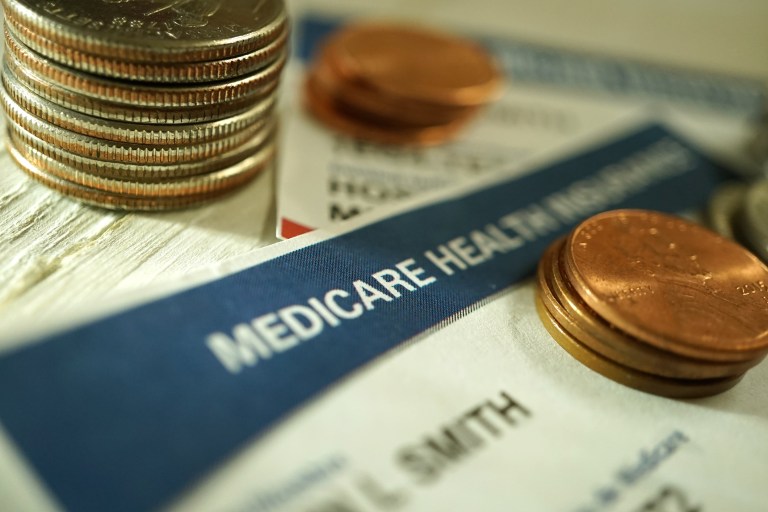 There goes grandma over the cliff