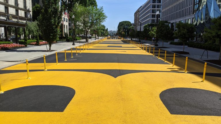 DC spends over $270,000 on BLM paint job as violent crime skyrockets