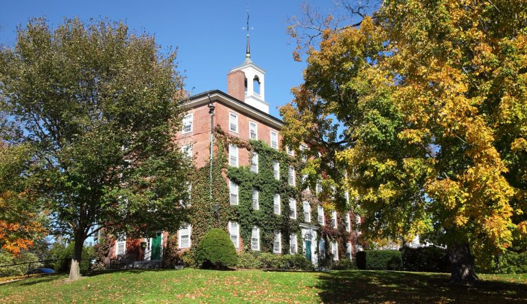 Williams College in the town of Williamstown, Mass.