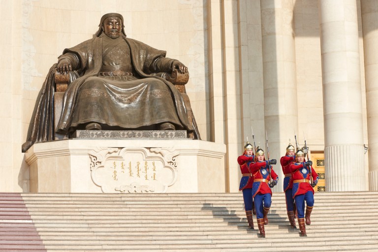 Now that the pope has praised him, can we stop pretending Genghis Khan was on the Right?