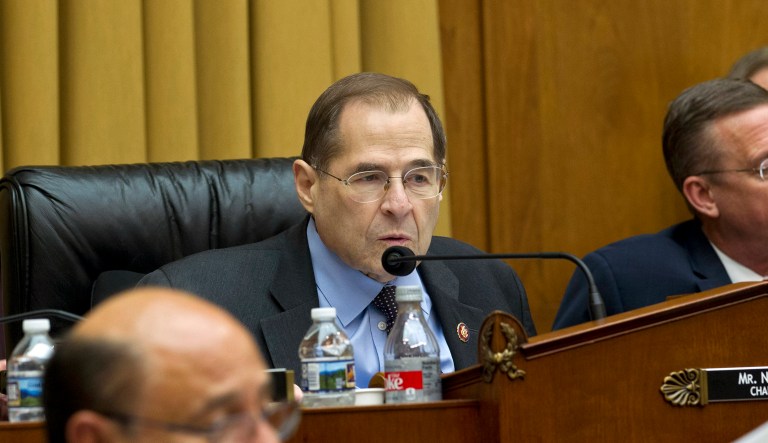 House Judiciary Committee Chairman Rep. Jerrold Nadler D-N.Y., speaks during the House Judiciary Committee on the Trump administration's separation policy involving migrant families on Capitol Hill in Washington, Tuesday, Feb. 26, 2019.