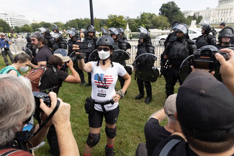 Much-hyped ‘Justice for J6’ Capitol rally to support Jan. 6 prisoners a dud