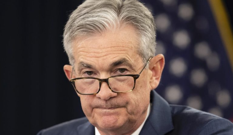 The Federal Reserve has paused hiking interest rates again as it waits for more data on inflation. Picture of Fed Chairman Jerome Powell.