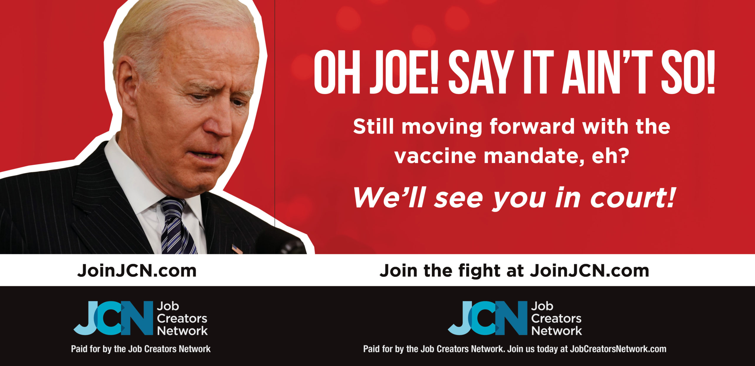 Flurry of lawsuits to greet Biden administration’s vaccine mandate