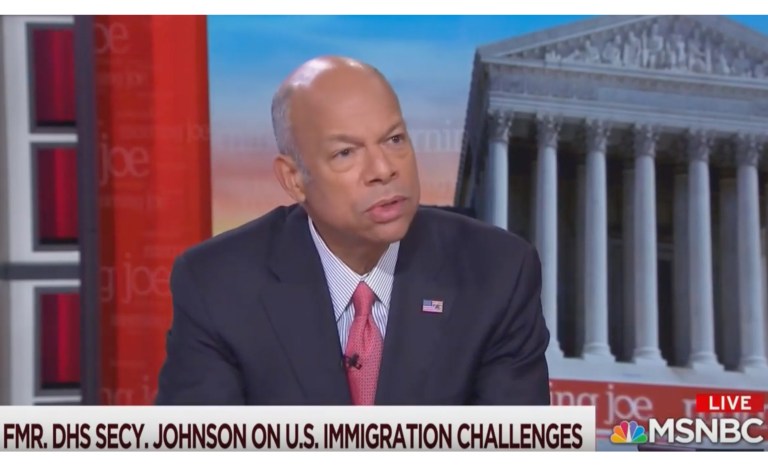 Obama DHS secretary: ‘I’m a Democrat’ but decriminalizing illegal immigration is bad for the country