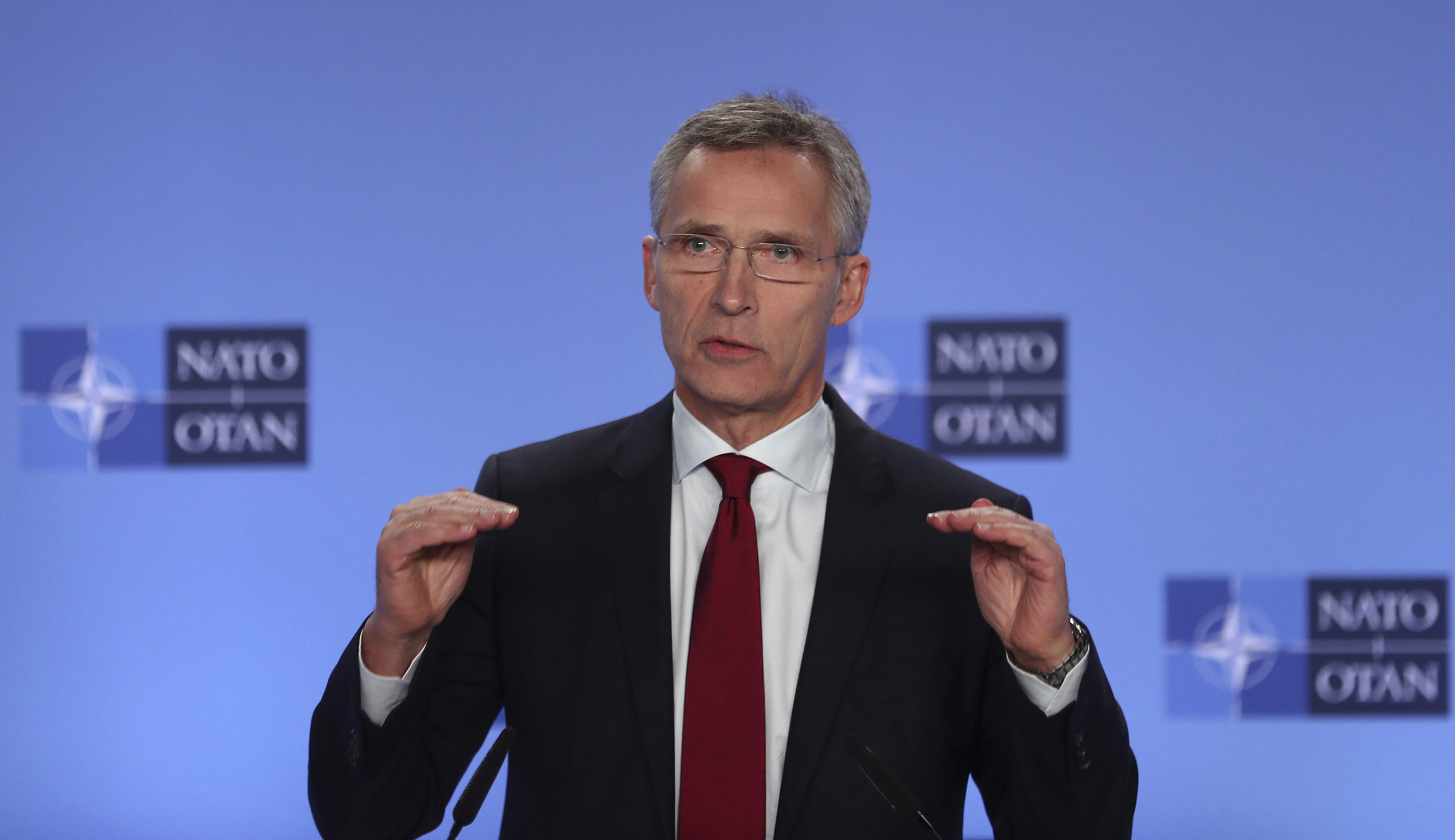 NATO chief traveling to DC to meet with top Biden officials