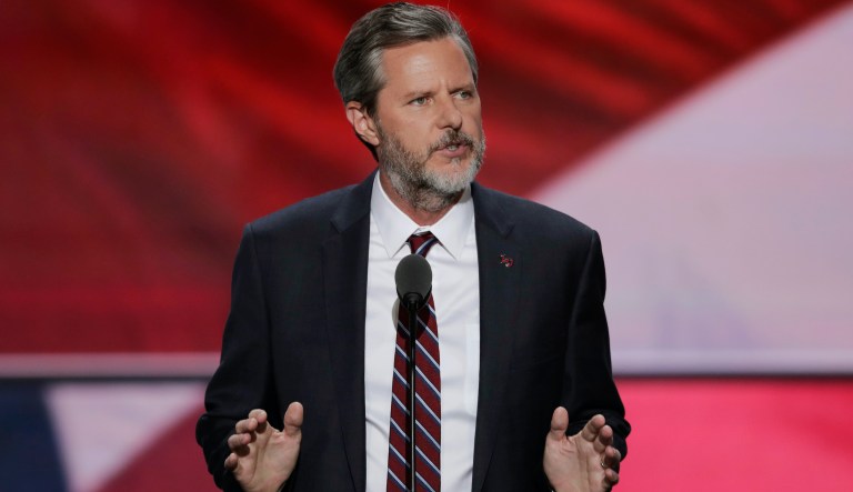 Jerry Falwell Jr. says Liberty University has been ‘nothing but supportive’ as he ponders potential comeback