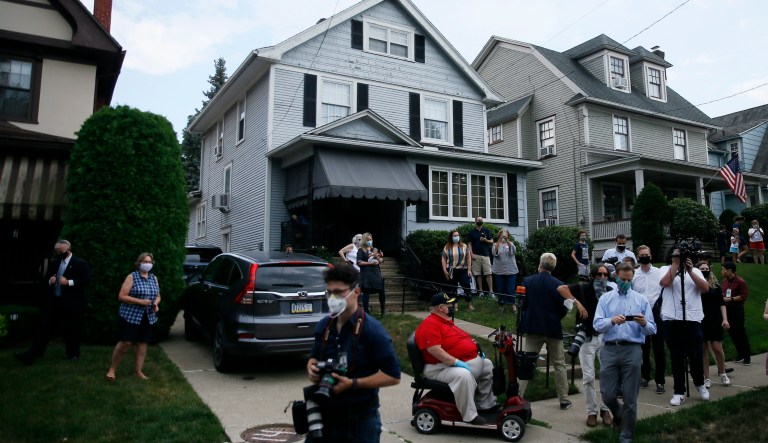 ‘He plays it well, but it won’t win votes’: Scranton-area voters don’t care Biden was born there