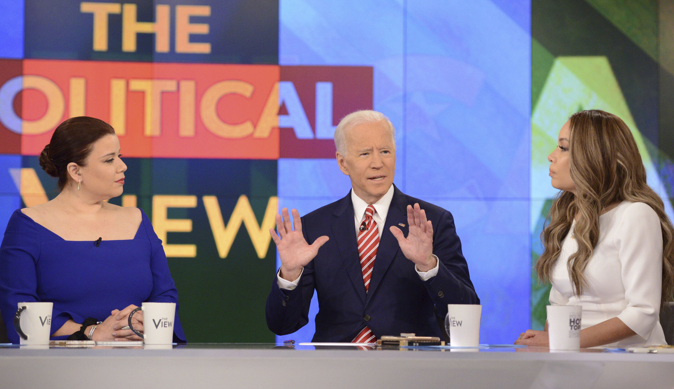 ‘The View’ hosts confront Biden about apologizing to women he touched