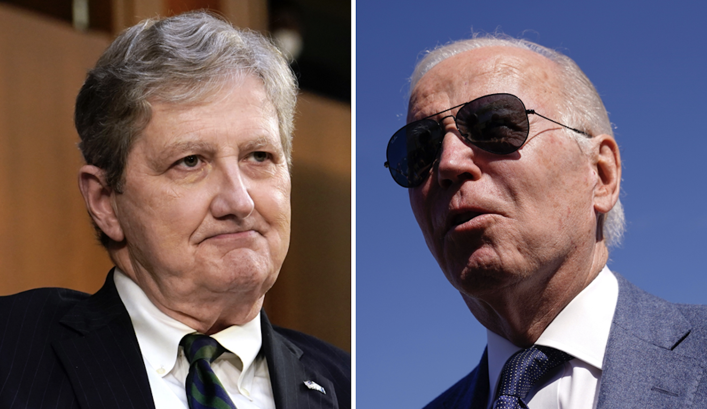 Sen. John Kennedy jokes voters don’t trust Biden ‘to open a can of Pringles’