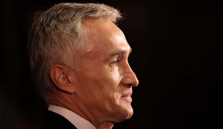 Jorge Ramos at the 19th annual Broadcasting and Cable Hall of Fame Awards in New York, Tuesday, Oct. 20, 2009. 