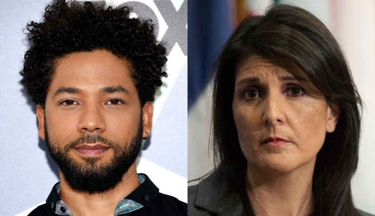 Jussie Smollett and Nikki Haley