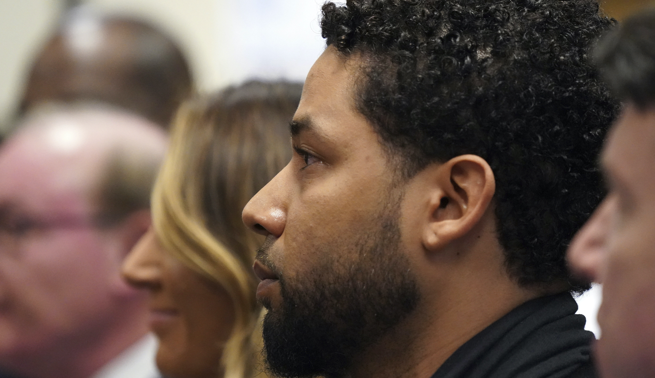 Jussie Smollett pleads not guilty to staging Chicago attack