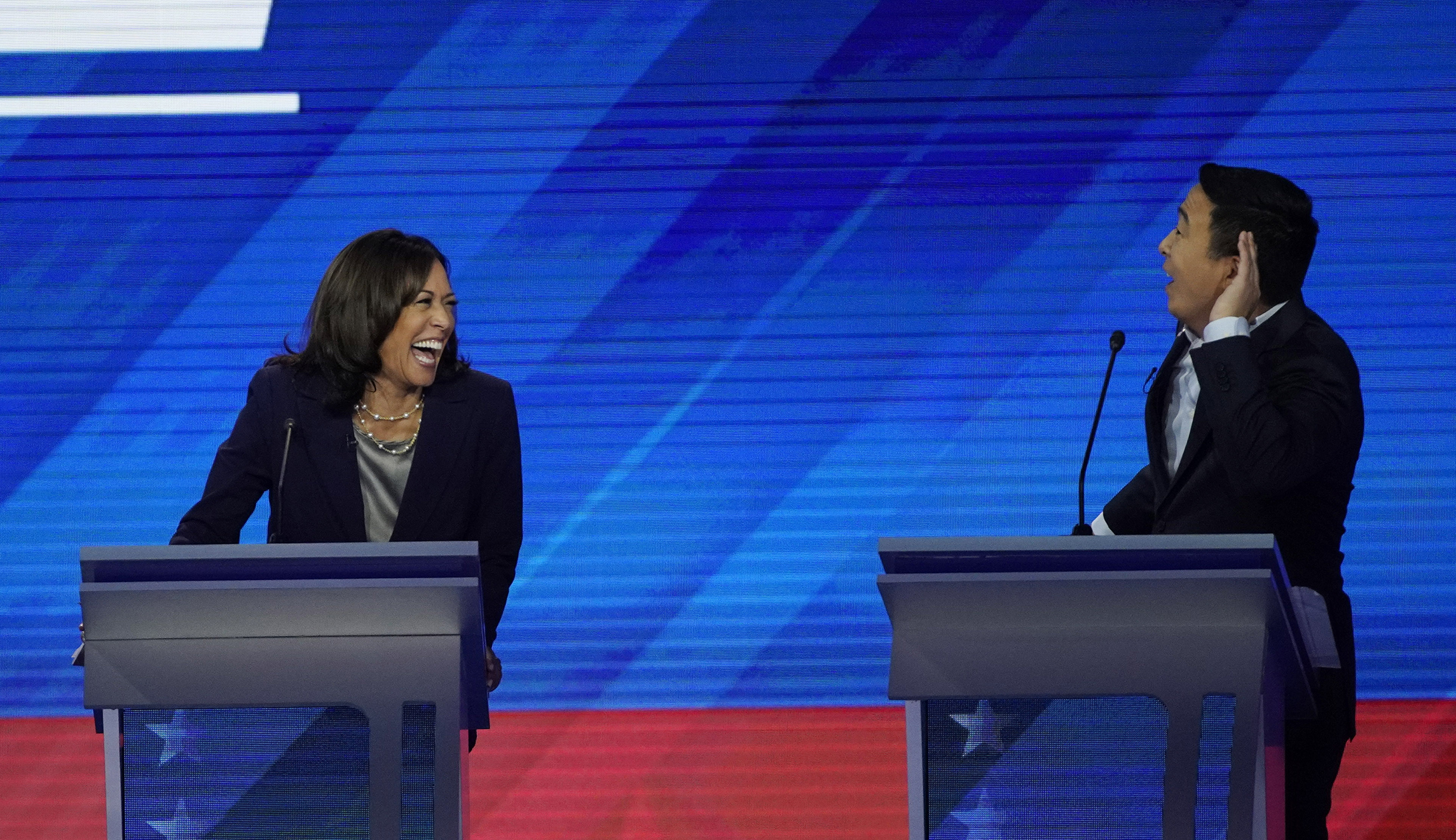 Democratic rivals laugh at Yang for $1,000 ‘Freedom Dividend’ promise to 10 Americans