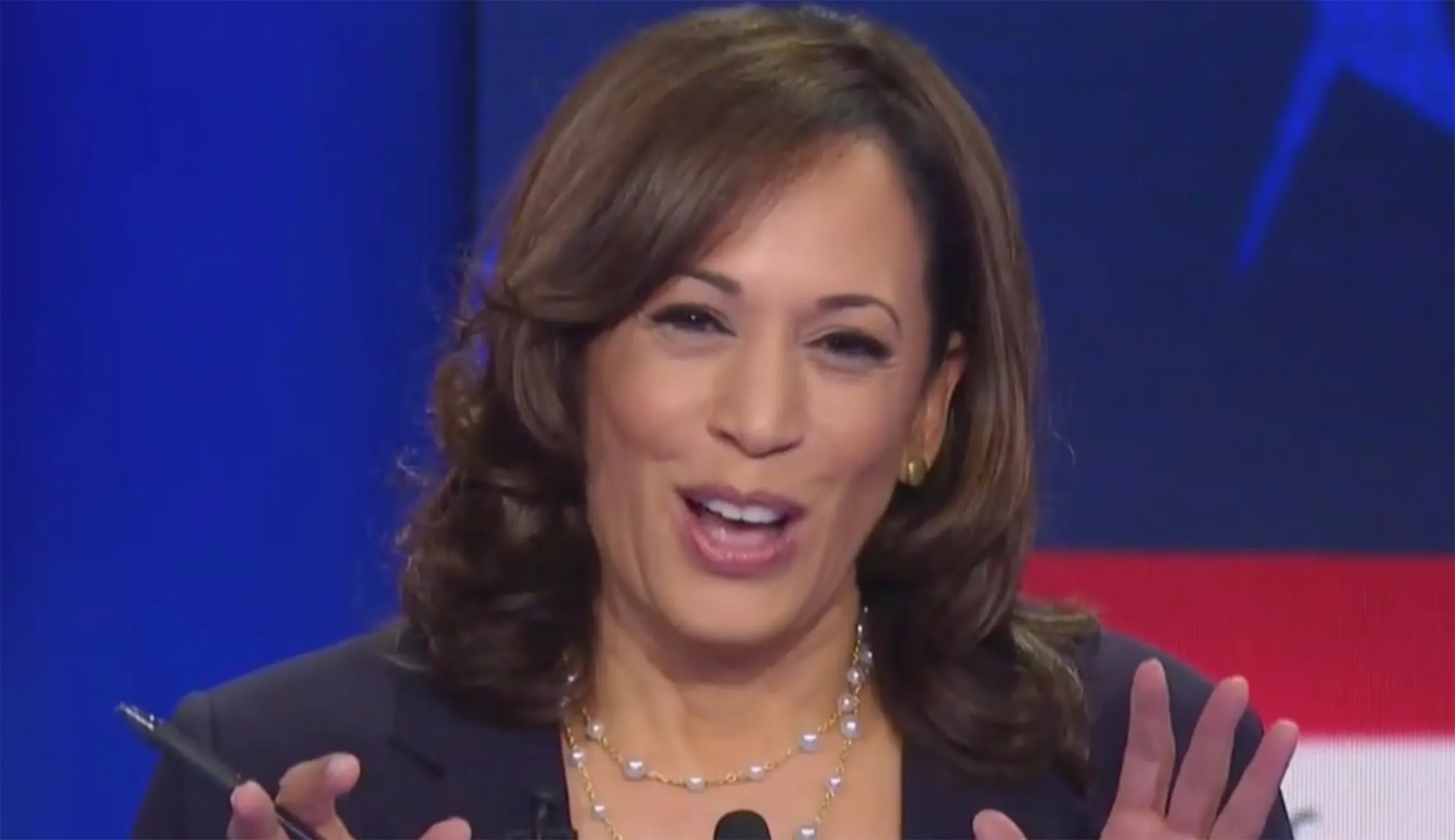 Kamala Harris slams male rivals for debate ‘food fight’
